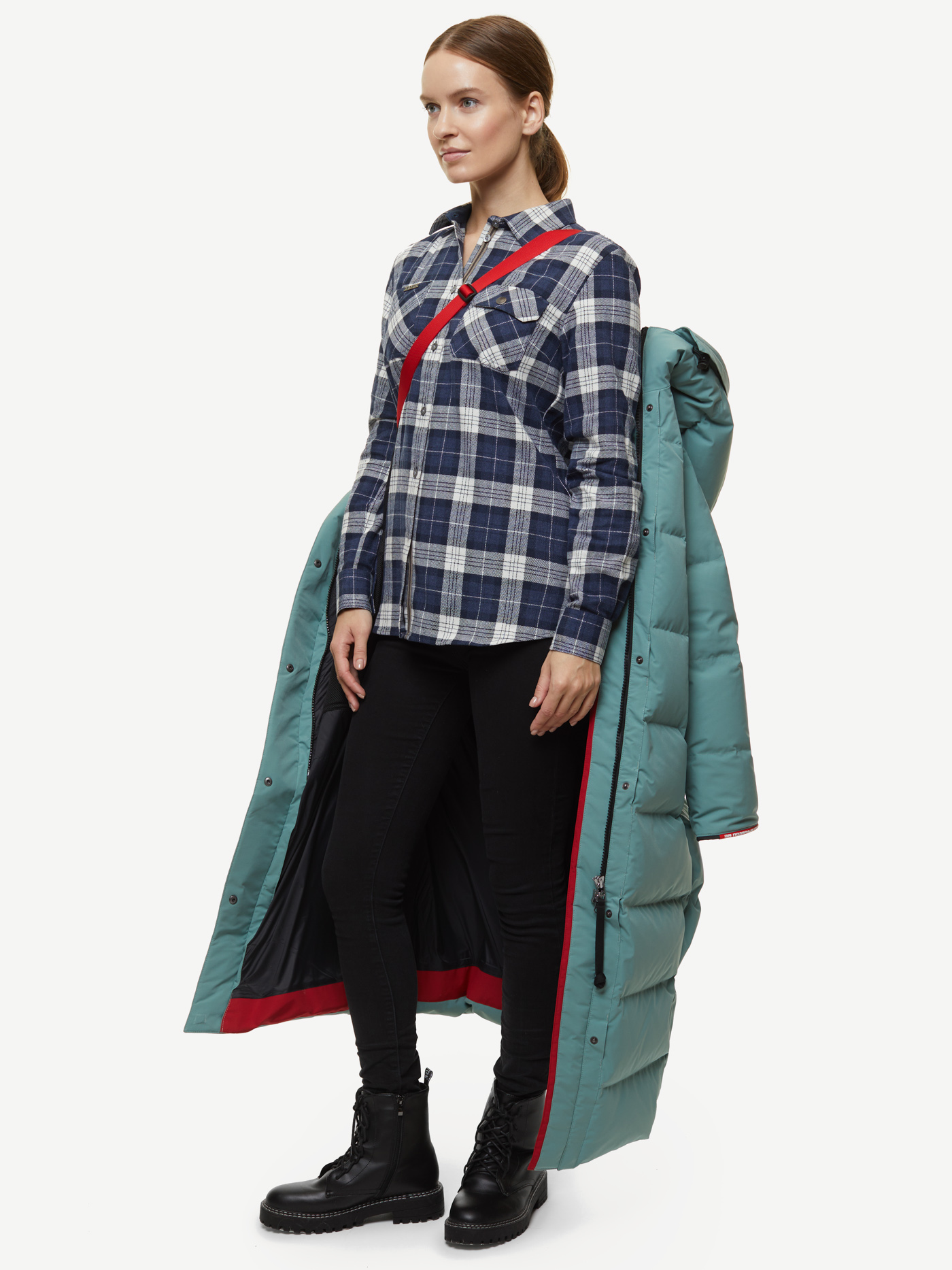 Пуховое пальто BASK Eureka (Женский; 50; Мятный)