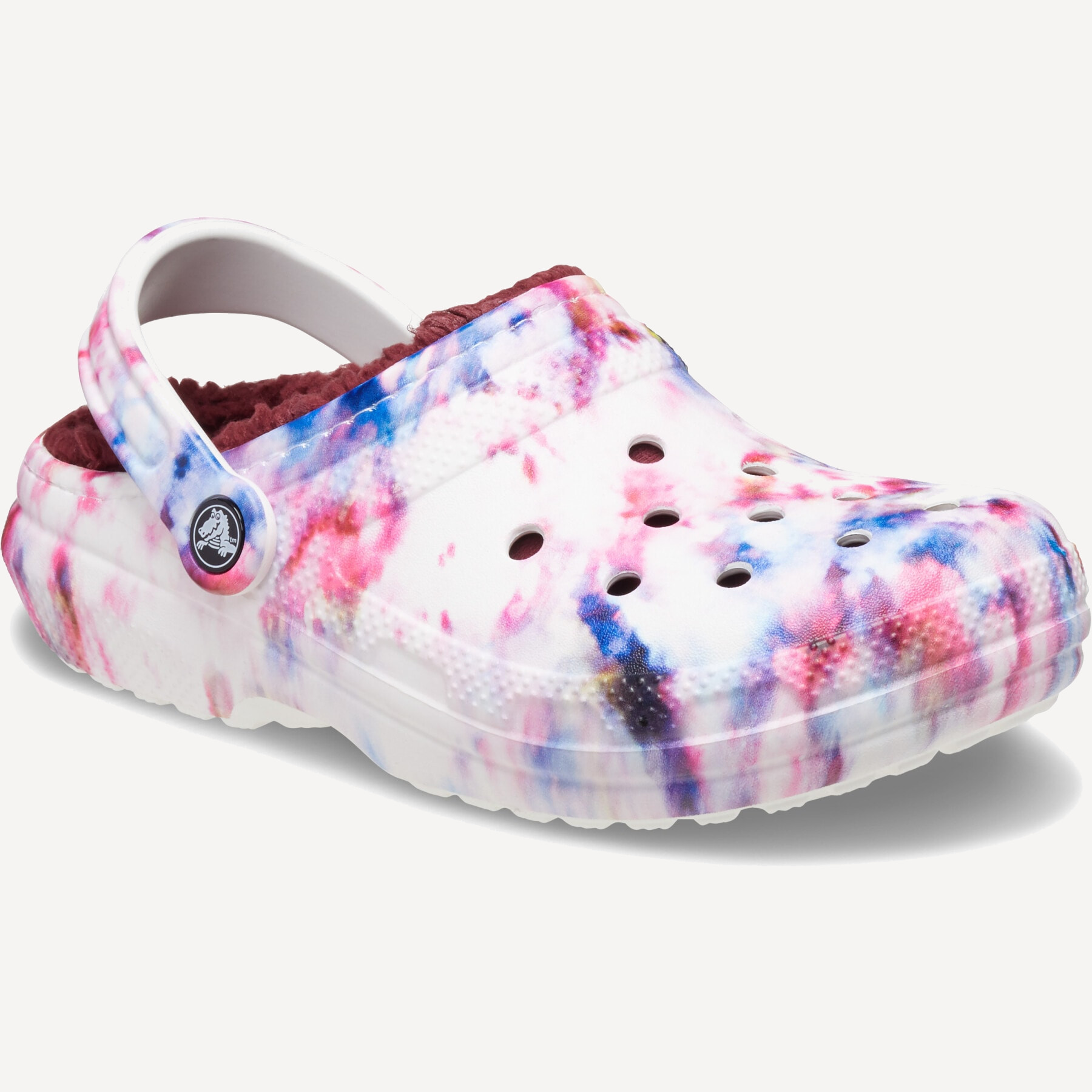 Сабо Classic Lined Tie Dye Clog (EU 37-38 M5W7 СМ 22.9; garnet/multi)