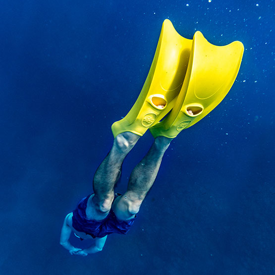 Ласты UF1202 резиновые