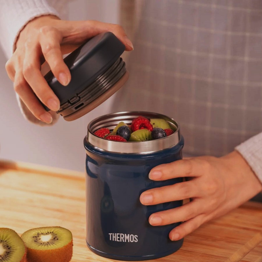 Термос для еды Thermos JEB-500 NB 0,5L (Navy Blue, +6h/-8h)