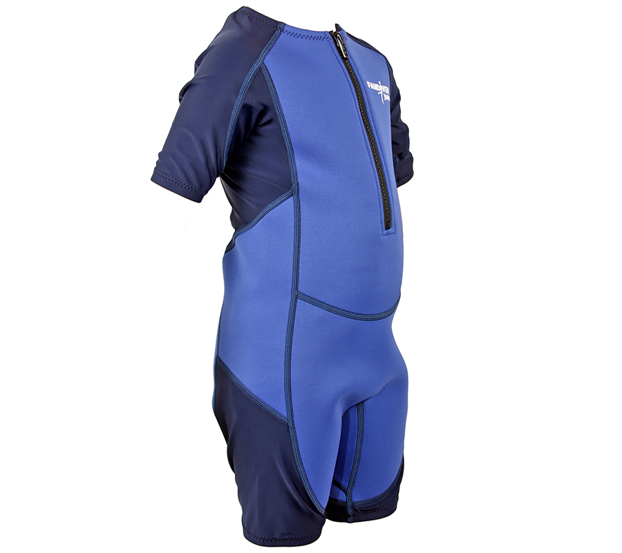 Гидрокостюм FanDiver Junior Shorty, 2 мм (Детский; 6 лет; Blue)