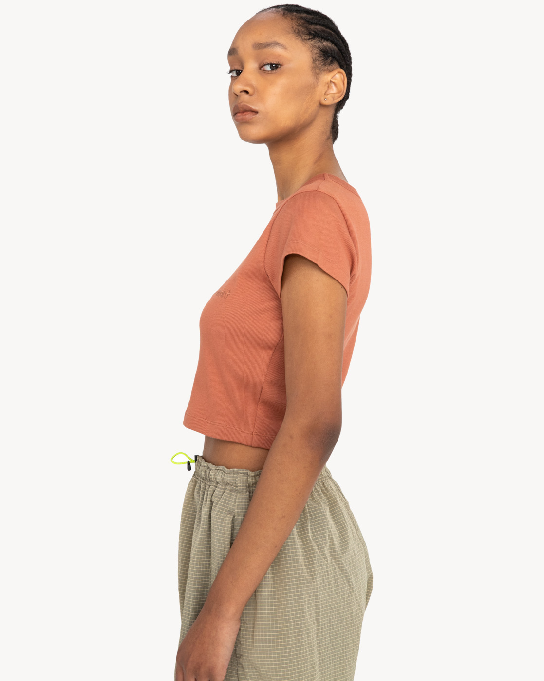 Футболка YARNHILL (S/8 (42); copper brown; Женский)