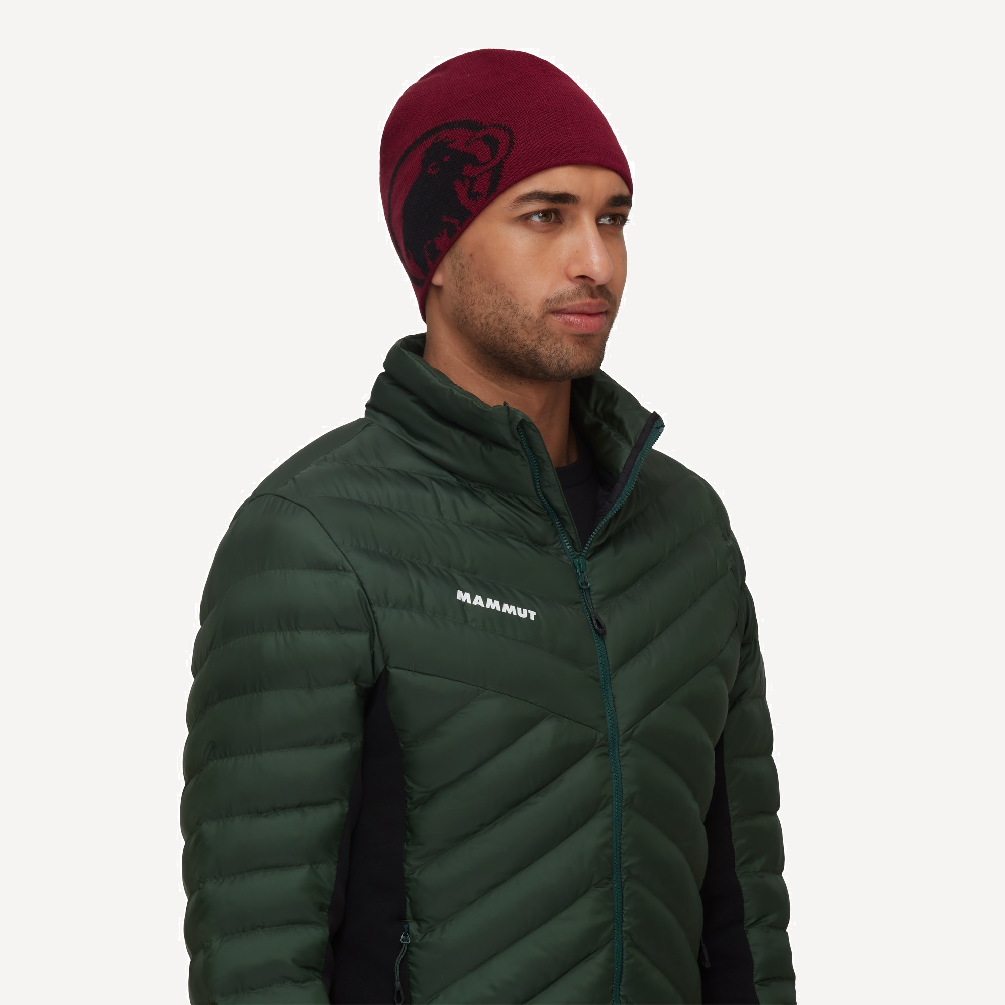 Шапка Mammut Tweak Beanie (; one size; blood red-black) Шапка Mammut Tweak Beanie (; one size; blood red-black)