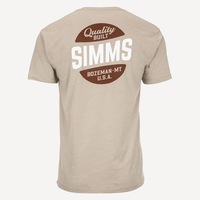 Футболка Simms Quality Built Pocket T-Shirt (Мужской; XL; Khaki Heather)