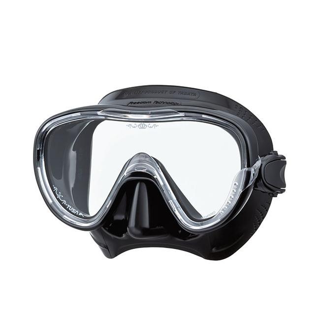 Маска Tina (черный силикон; BK)