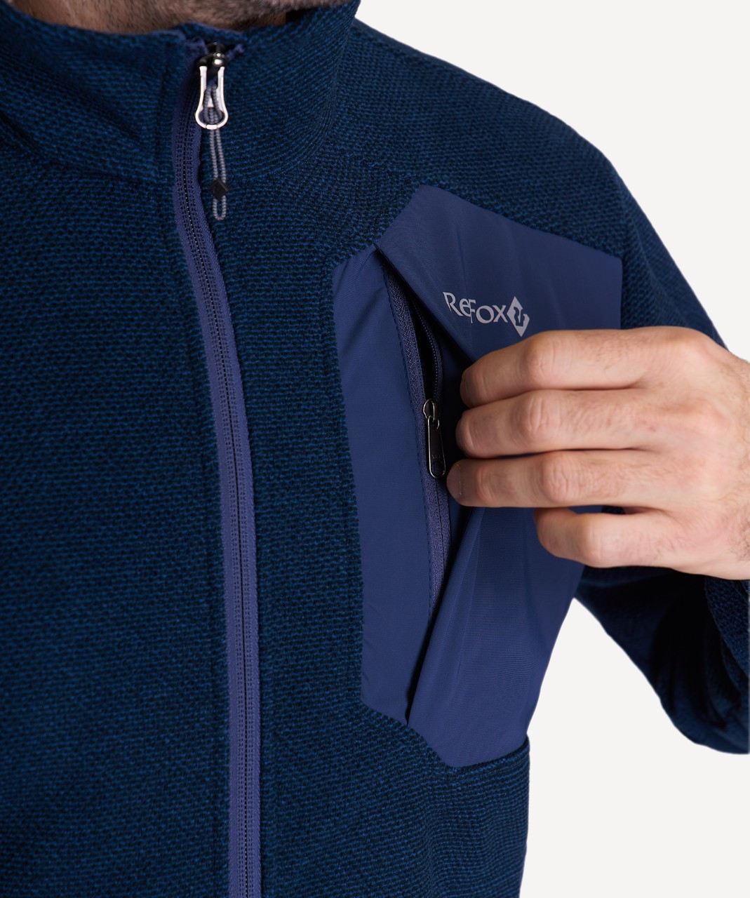 Джемпер флис RedFox Navi Man (Мужской; M; Шторм)