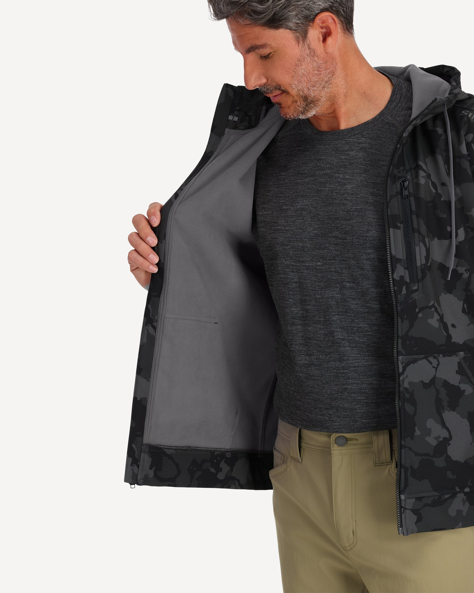 Куртка Simms Rogue Fleece Hoody (Мужской; XXL; Selvedge) Куртка Simms Rogue Fleece Hoody (Мужской; XXL; Selvedge)