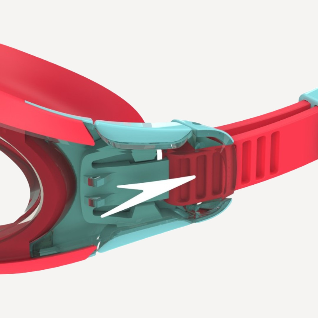 Очки для плавания Speedo Hydrosity 2.0 Junior детские (прозрачные; Красный)