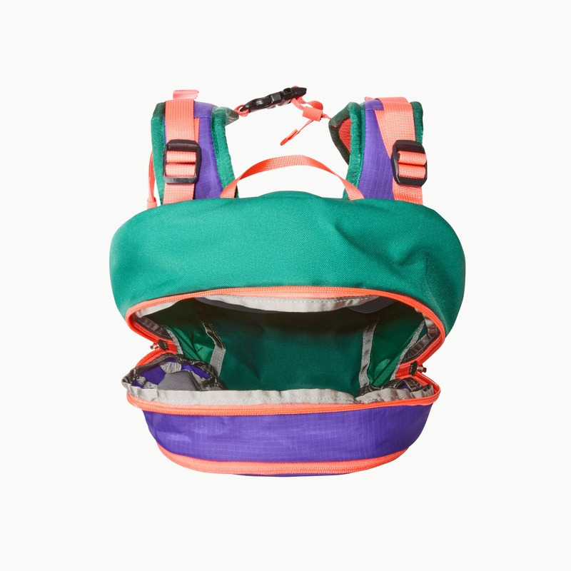 Рюкзак TNF Basin 15L (Purple-Green RadiantOrange)