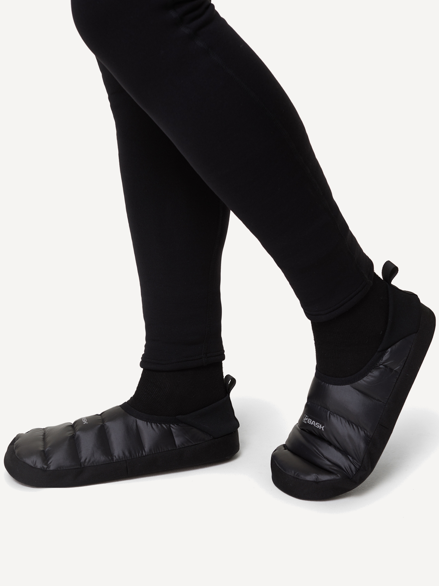 Носки пуховые BASK D-Tube Slippers (; S (38-39); черный)