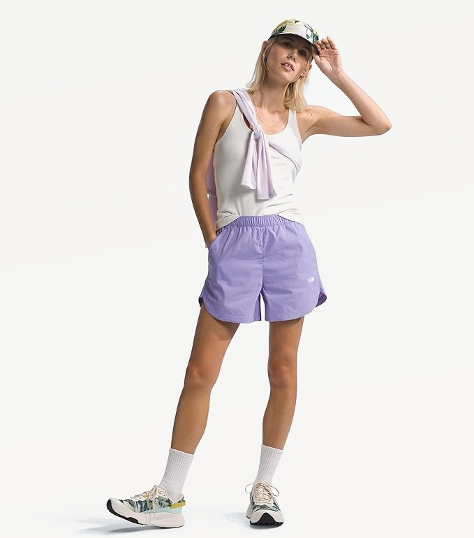 Шорты TNF W Class V Pathfinder Pull-On Short (Женский; S; HighPurple)