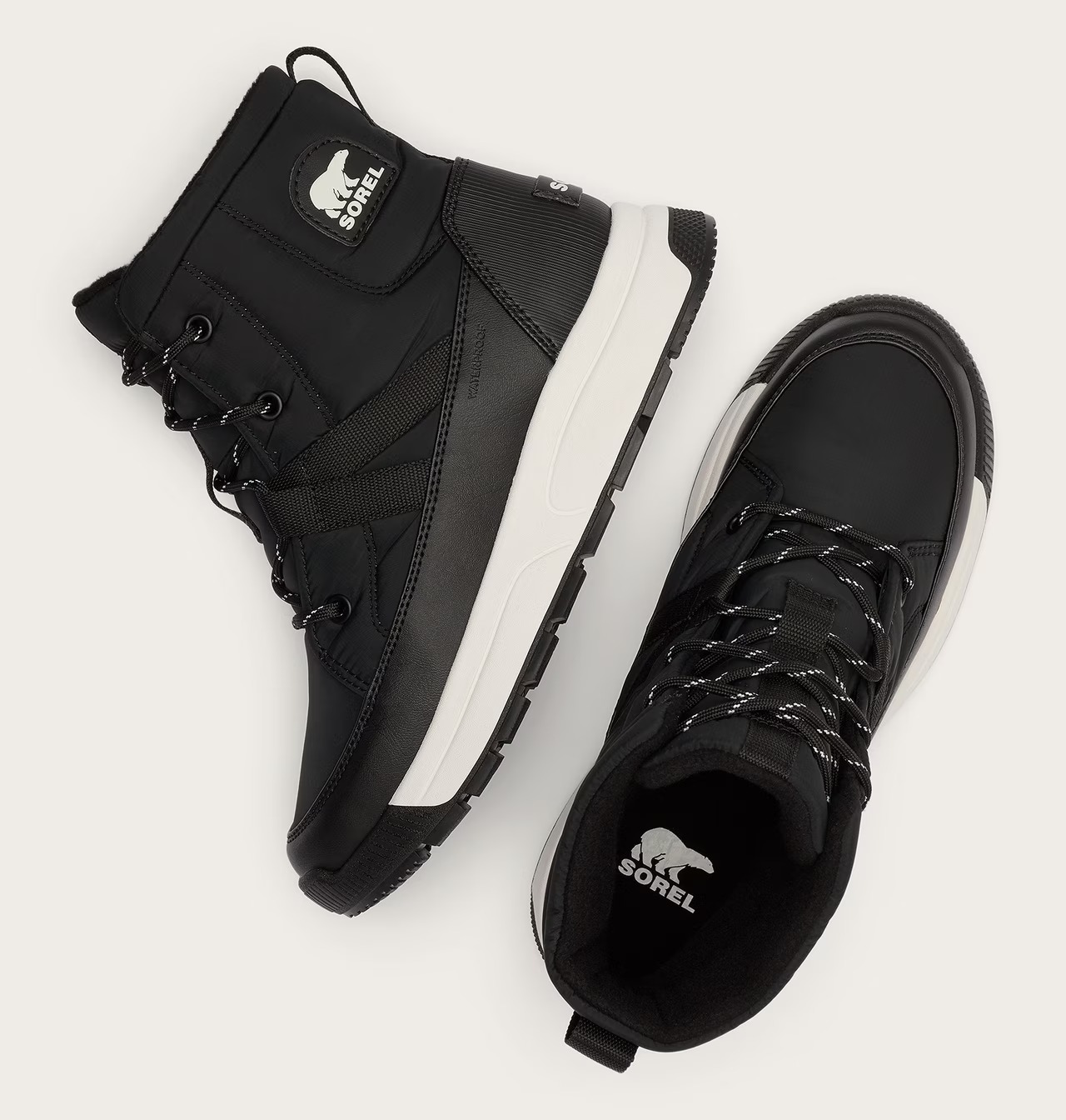 Ботинки WHITNEY III MID WP Ws (EU 37.5 USw 6.5 СМ 23.1-23.6; black, sea salt)