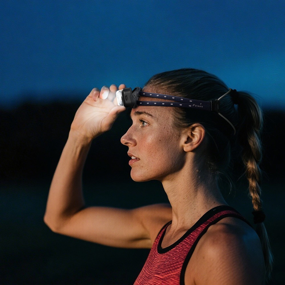 Фонарь налобный Fenix HL17R 500 Lumen (Black, акк.встр.1000mAh)