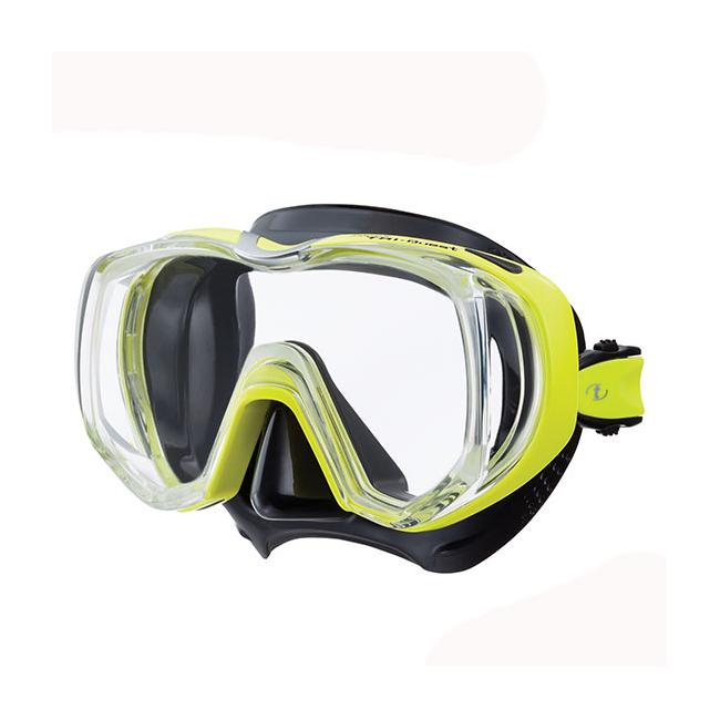 Маска Tri-Quest FD (черный силикон; FY)