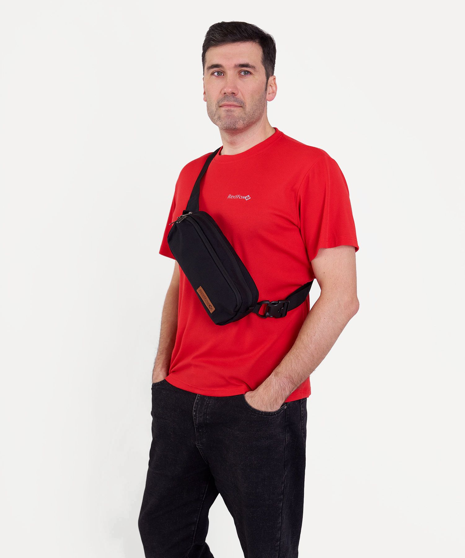 Сумка поясная RedFox Starling (Черный;)