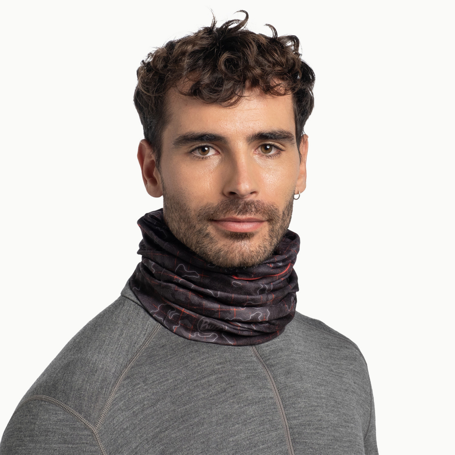 Бандана BUFF Thermonet (; one size; Emgy Graphite) Бандана BUFF Thermonet (; one size; Emgy Graphite)