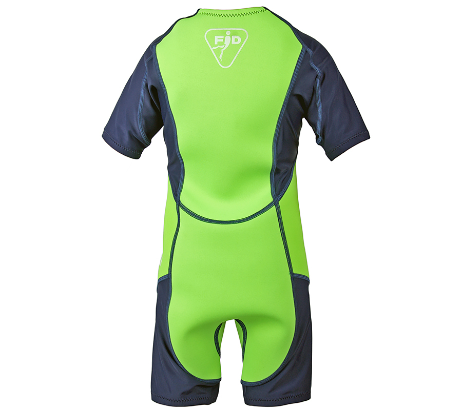 Гидрокостюм FanDiver Junior Shorty, 2 мм (Детский; 6 лет; Lime)