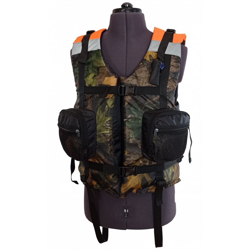 Жилет спасательный Бриз-1 (52-56 (до 100кг); камуфляж)