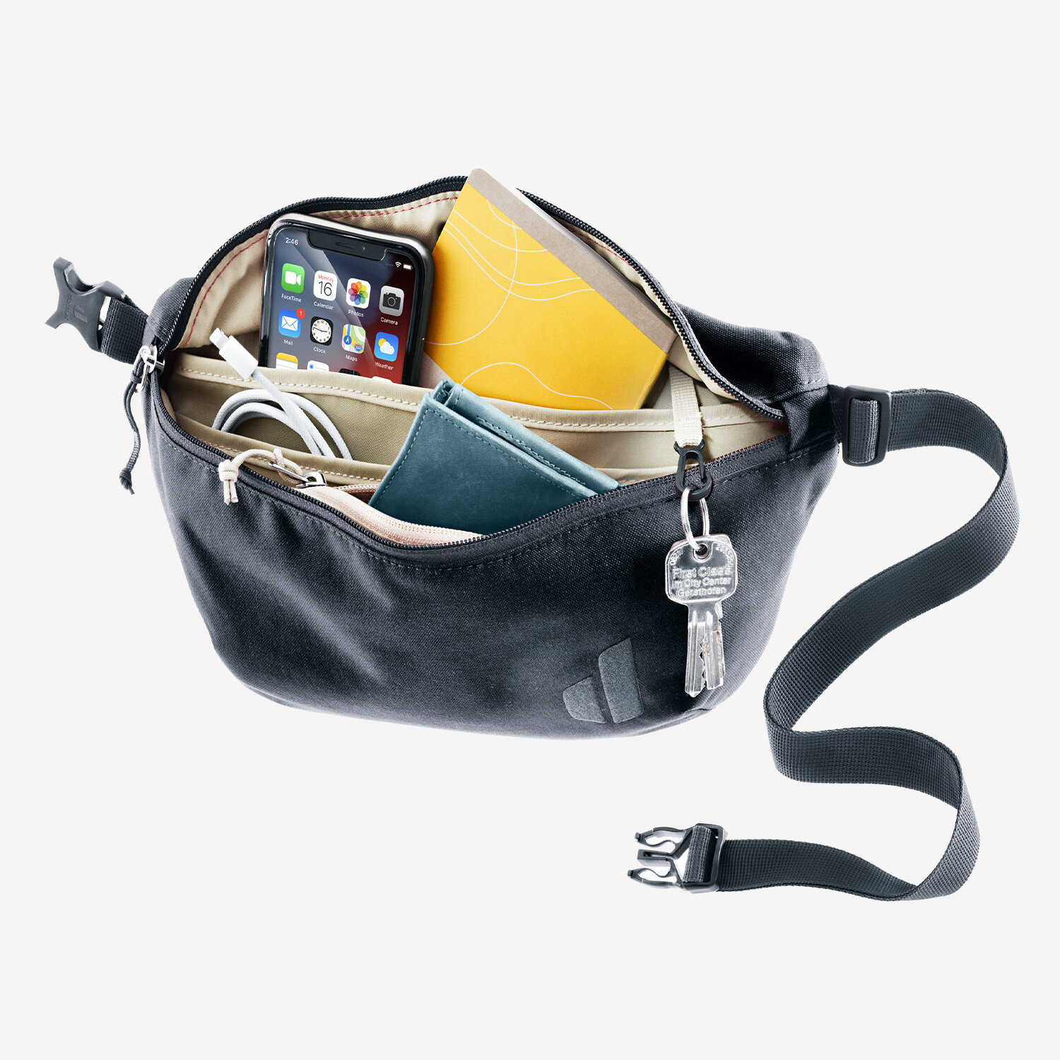 Сумка поясная Deuter Avengo Organizer (Black; 2,5 л)