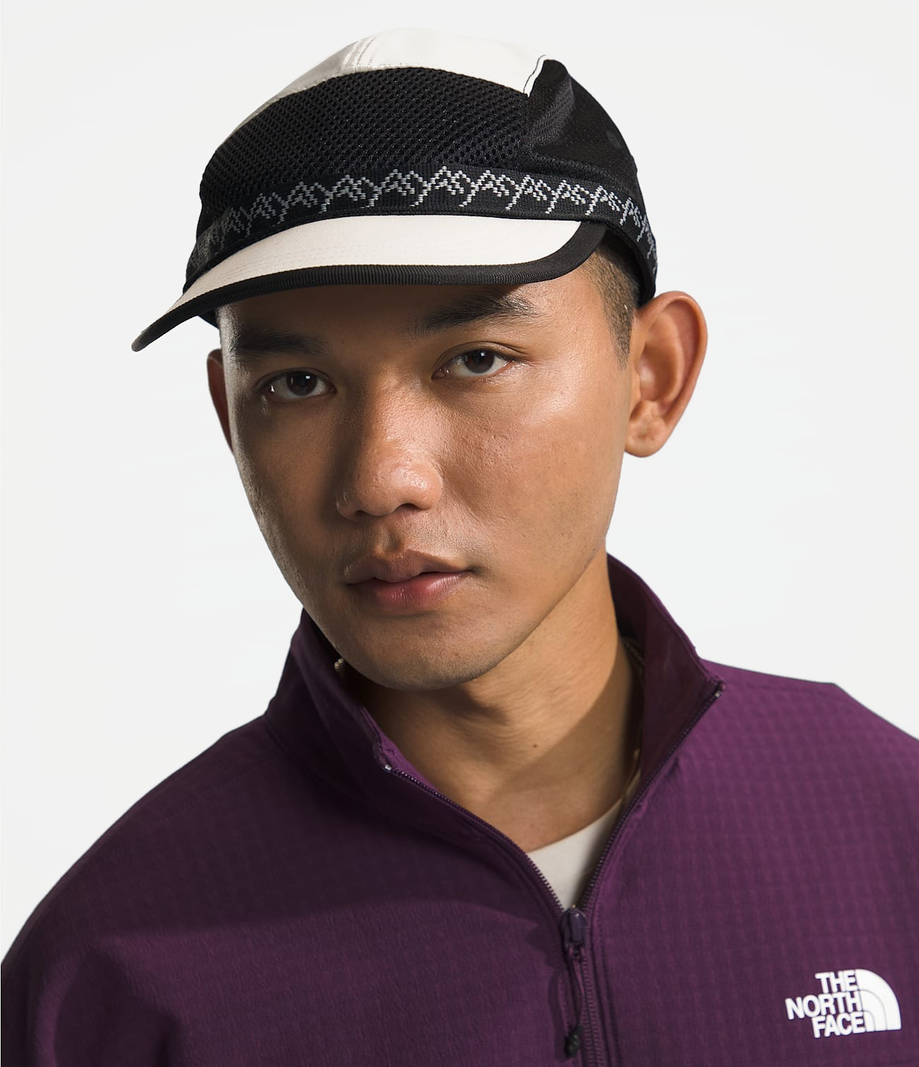 Бейсболка TNF Class V Webbing Cap (Мужской,Женский; one size; WhiteDune-Black)