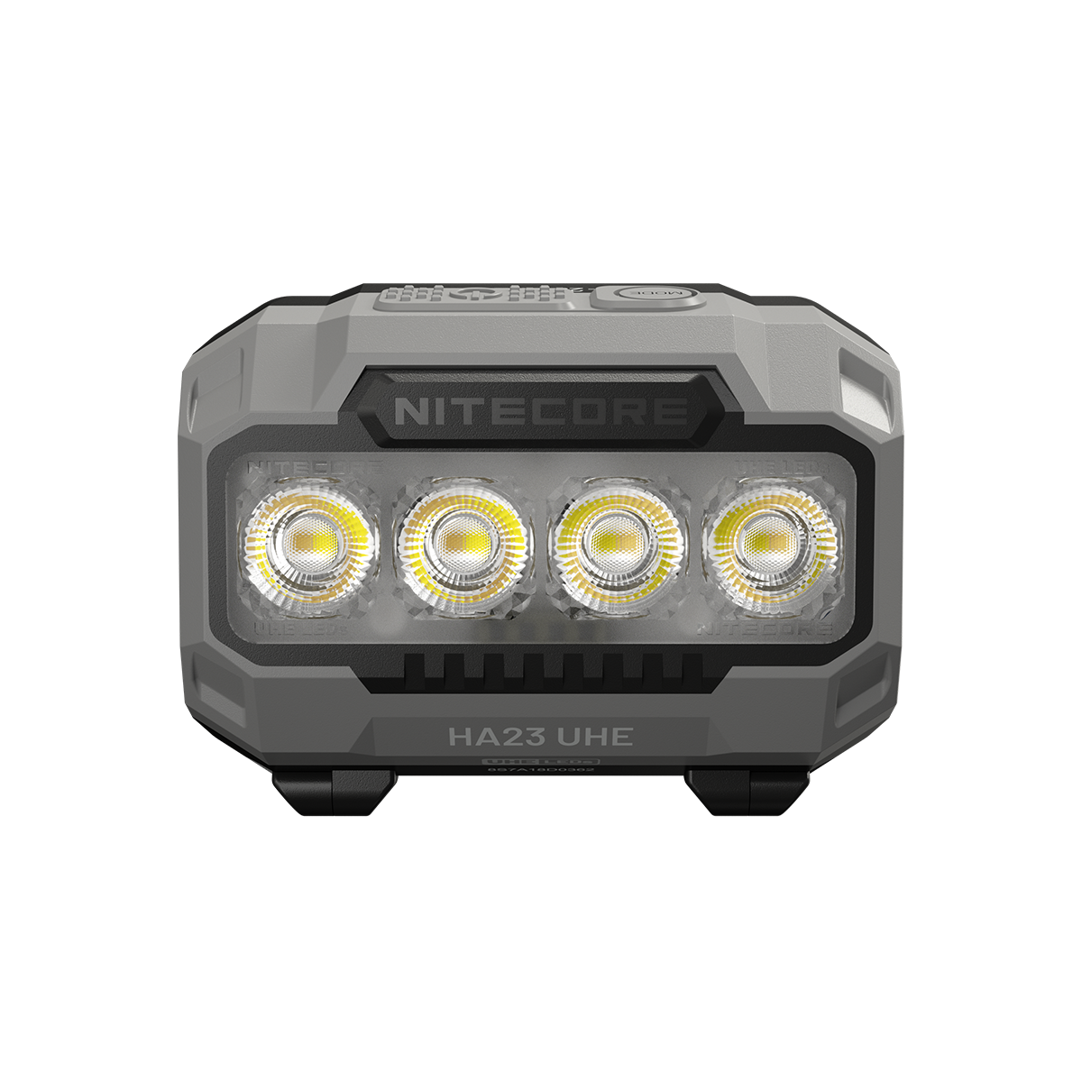Фонарь налобный NiteCore HA23 UHE 600Lum (Голубой, MCT 3000-6500K; +3шт*AAA)