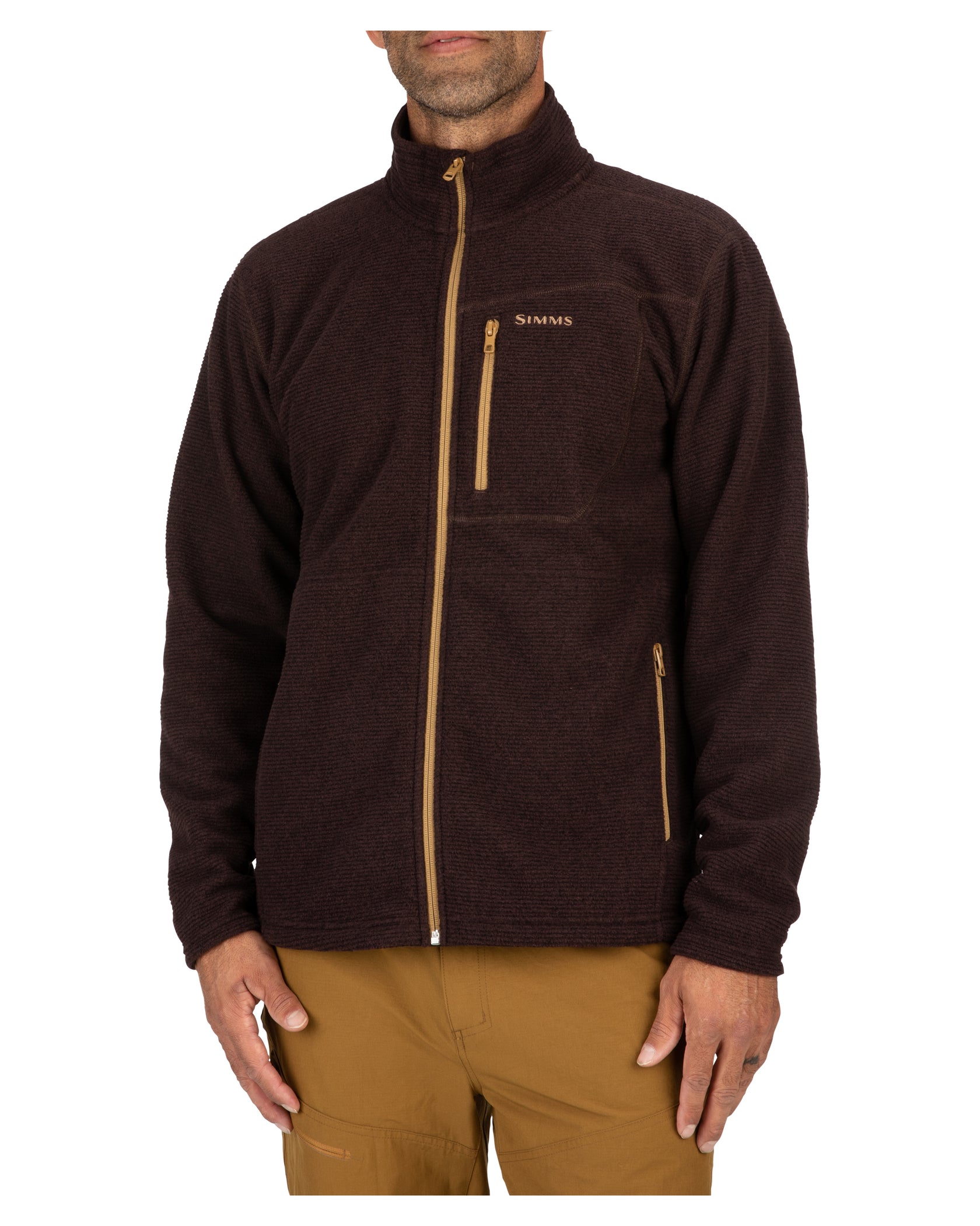 Пуловер Simms Rivershed Full zip '20 (Mahogany). Simms Rivershed Full zip Steel. Bepe zip.