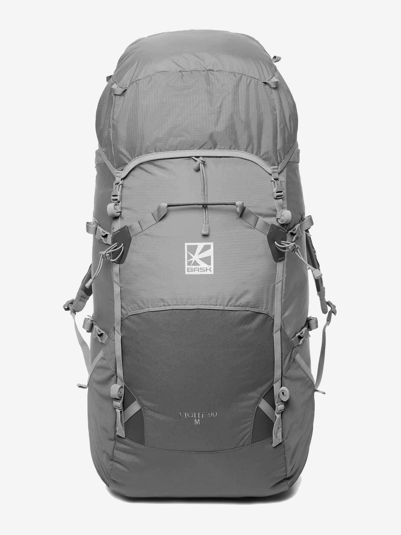 Рюкзак BASK LiGHT 90 (Серый тмн; XL_от175см)