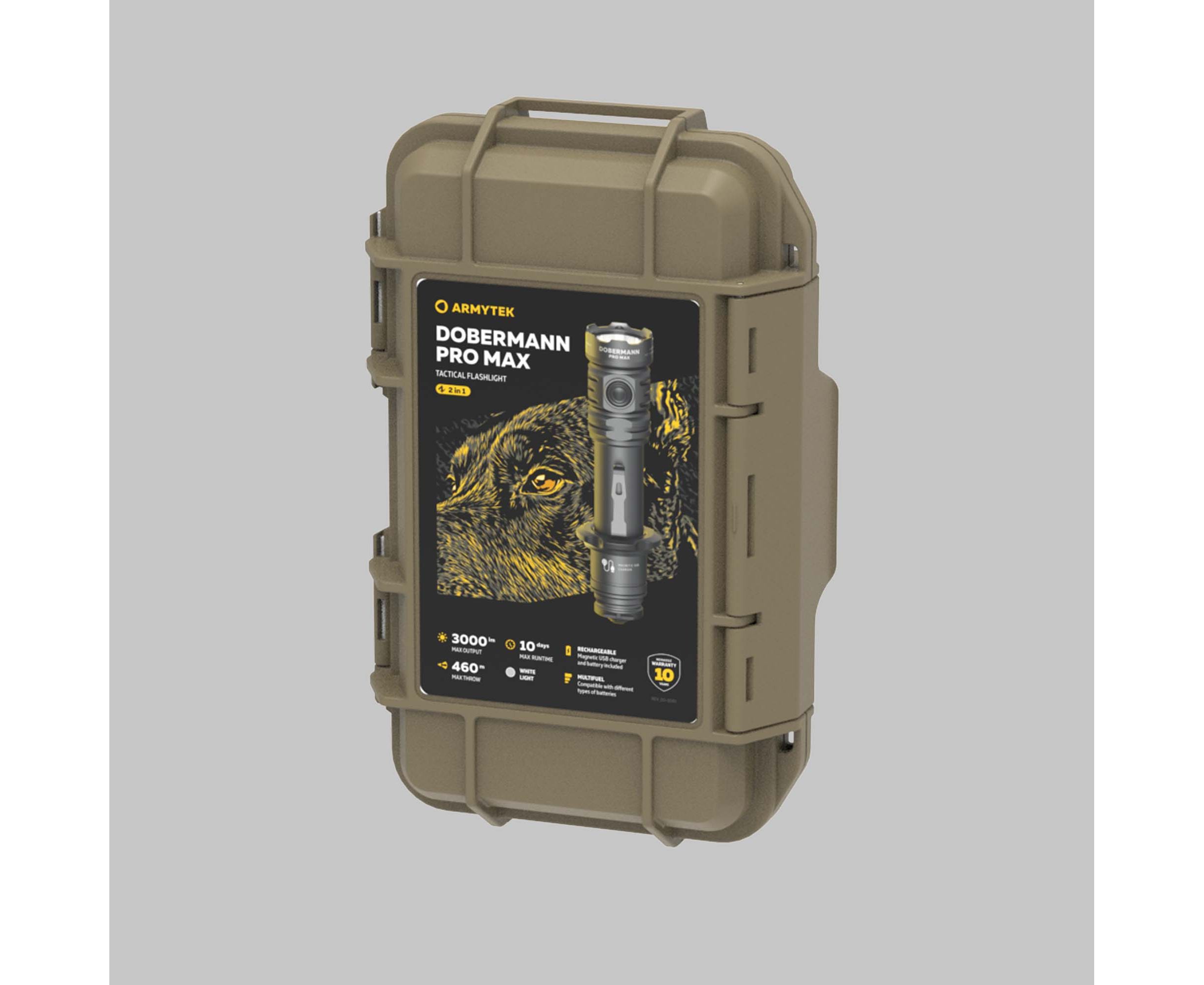 Фонарь тактический Dobermann Pro MAX