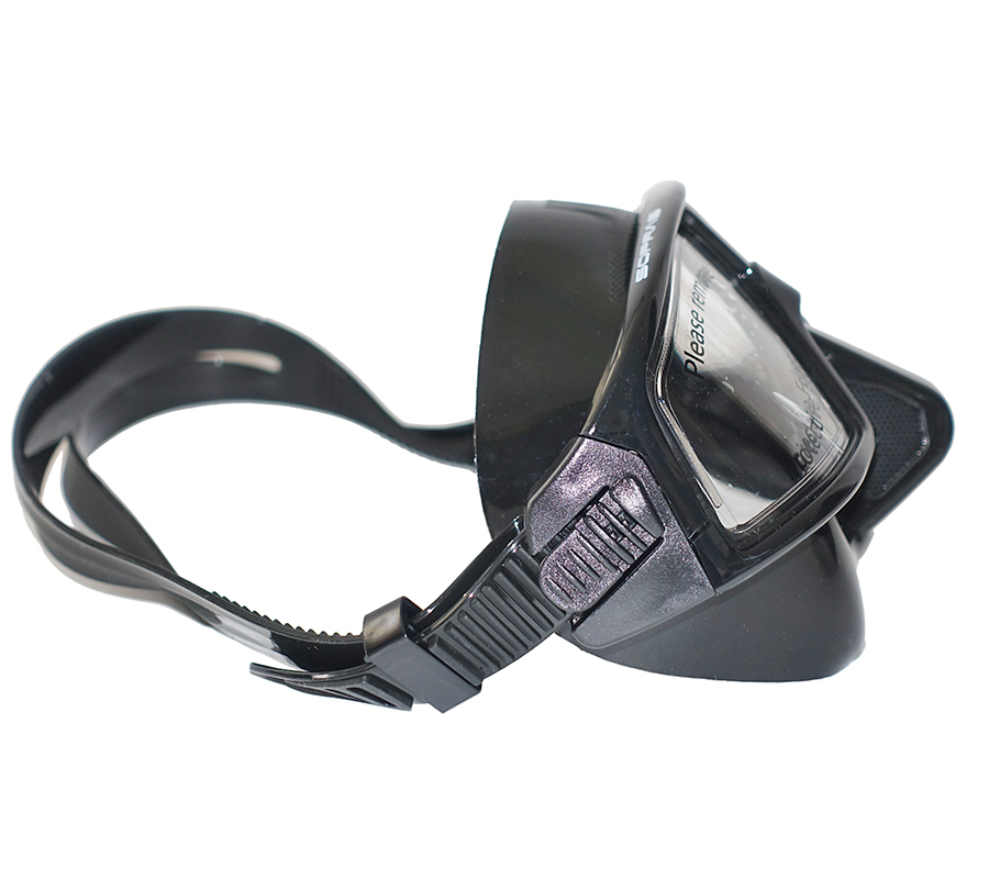 Маска Sferica (прозрачный силикон; white/black)