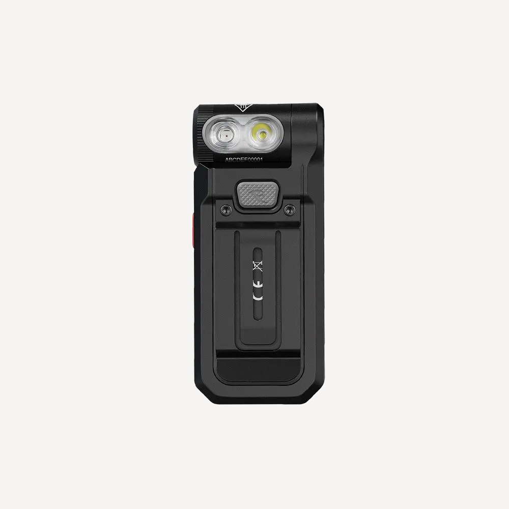 Фонарь клипса Fenix SW05R-RED 150 Lumen (Черный, свет Белый/Красный)
