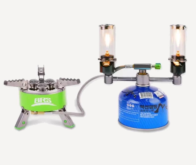 Адаптер-тройник газовый BRS-17K Резьба (Серый; 168х38 мм)