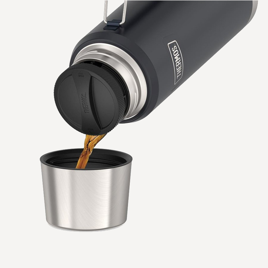 Термос Thermos IS-210 iKON 1,2L (Granite Steel; +24h/-24h)