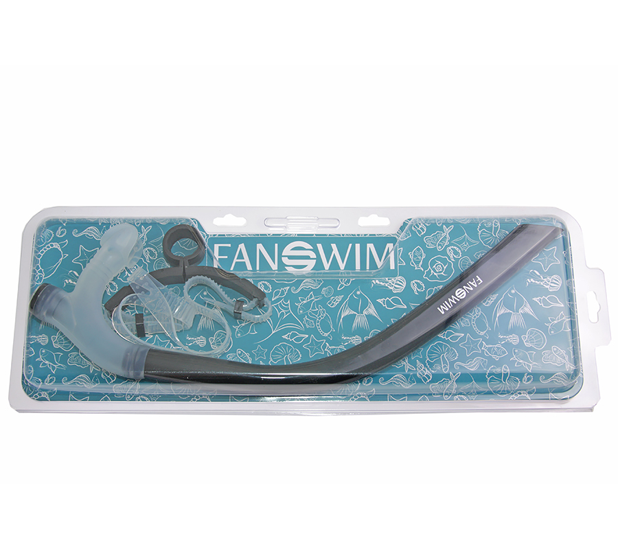 Трубка фронтальная FanSwim (черный) Трубка фронтальная FanSwim (черный)