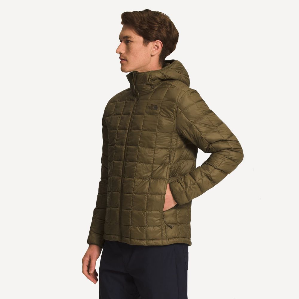 Куртка ThermoBall Eco Hoodie 2.0 (Мужской; S; military olive) Куртка ThermoBall Eco Hoodie 2.0 (Мужской; S; military olive)