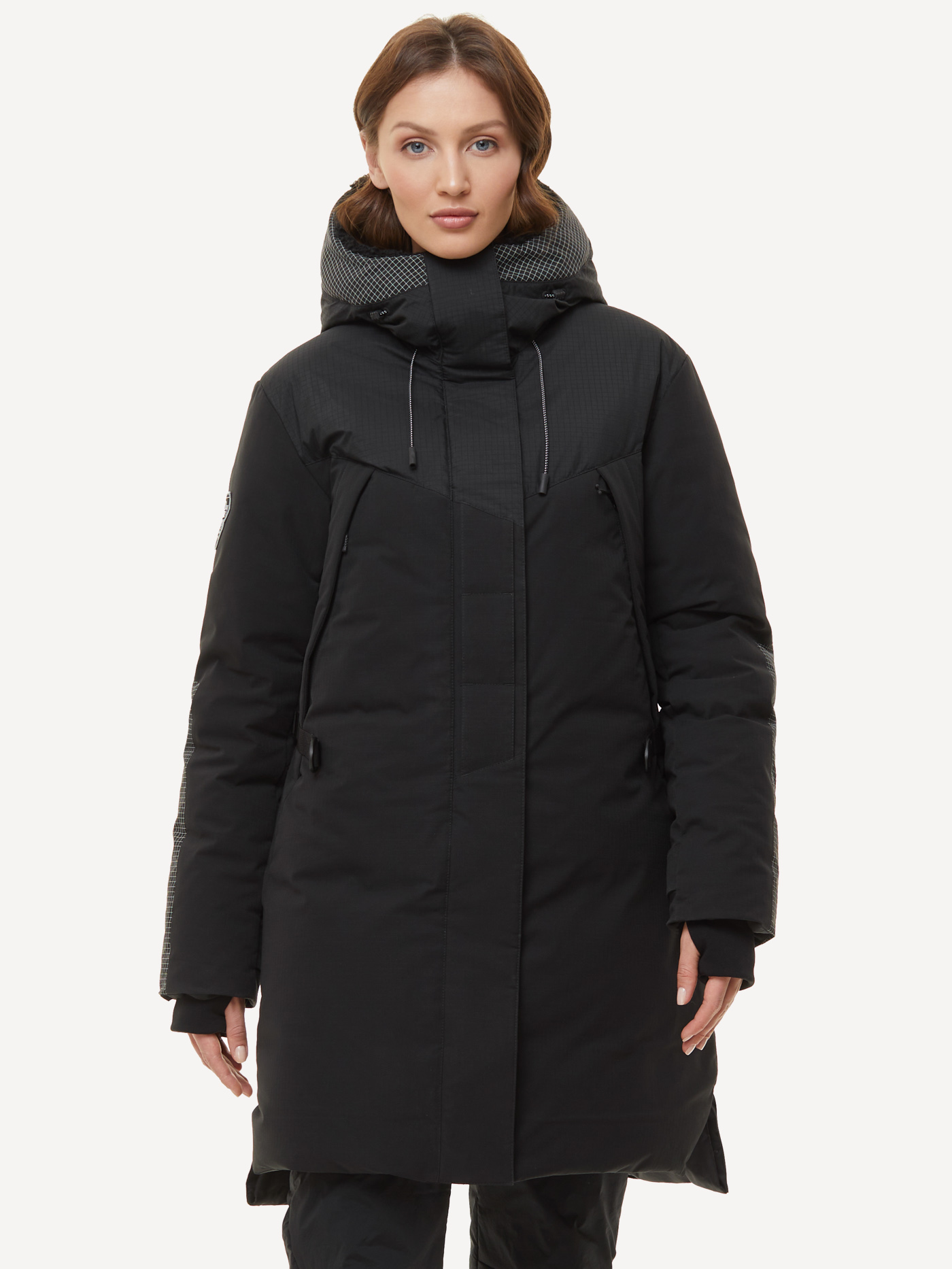 Пуховик BASK ECHO (Женский; 52; Черный) Пуховик BASK ECHO (Женский; 52; Черный)