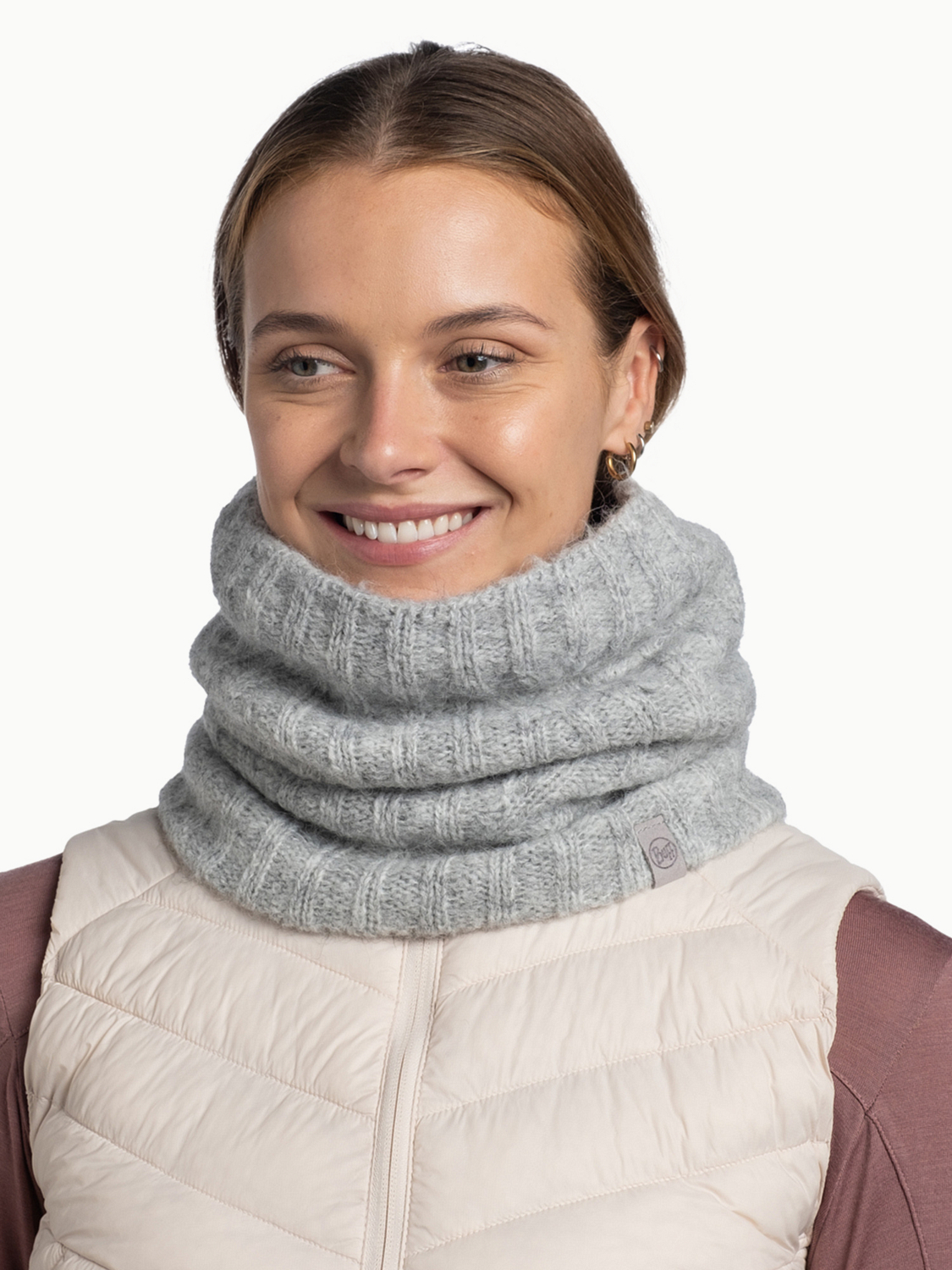 Шарф Buff Knitted Neckwarmer NERLA (Grey) Шарф Buff Knitted Neckwarmer NERLA (Grey)