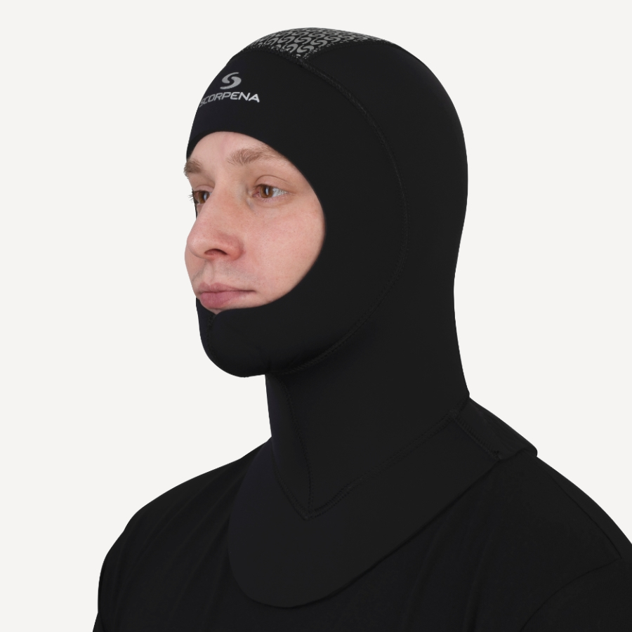 Шлем Scorpena Sigma 5 мм (XXL; черный) Шлем Scorpena Sigma 5 мм (XXL; черный)