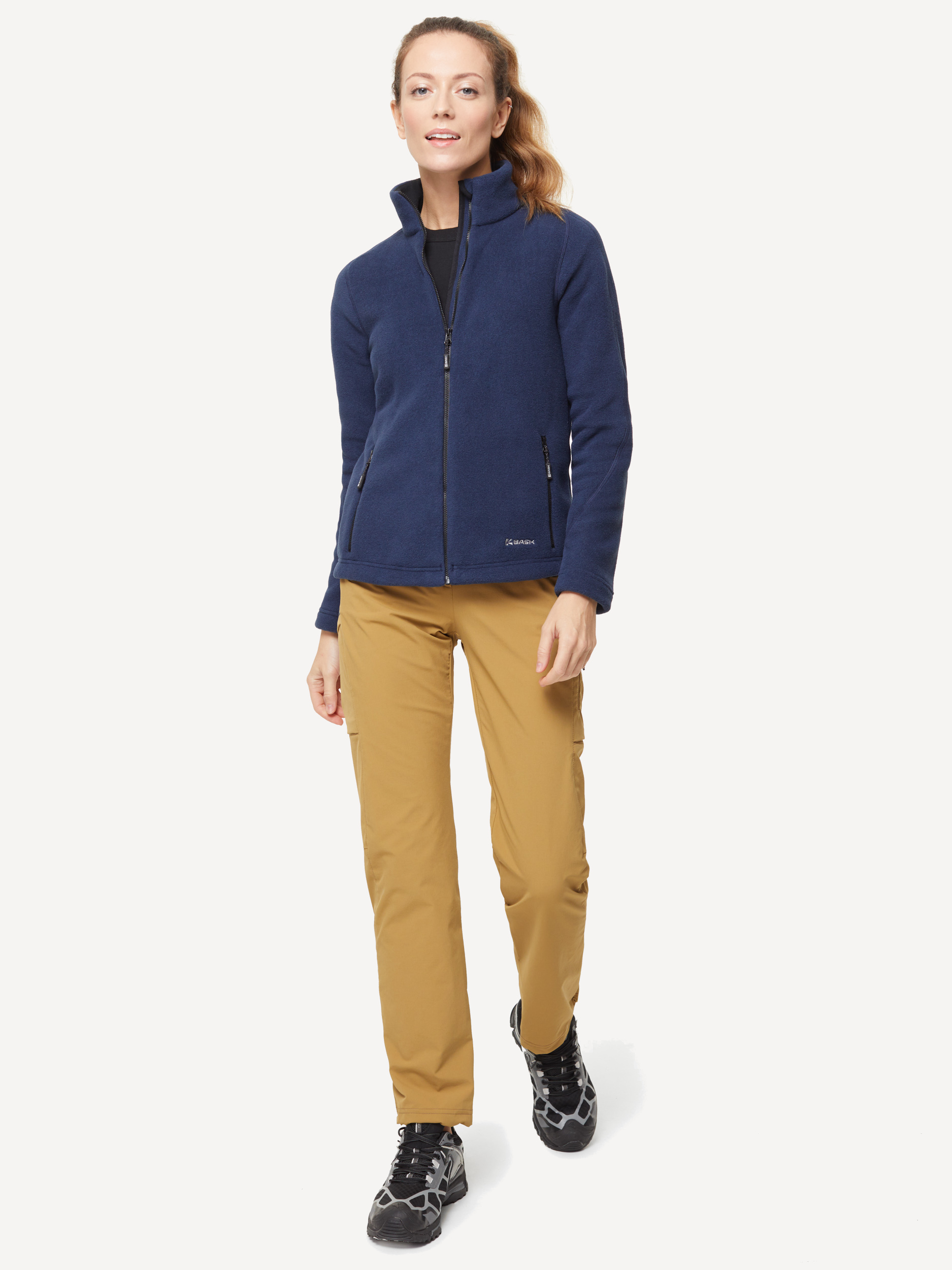 Кофта флисовая BASK Pol Jump LJ Жен (; 46; Синий Тмн)