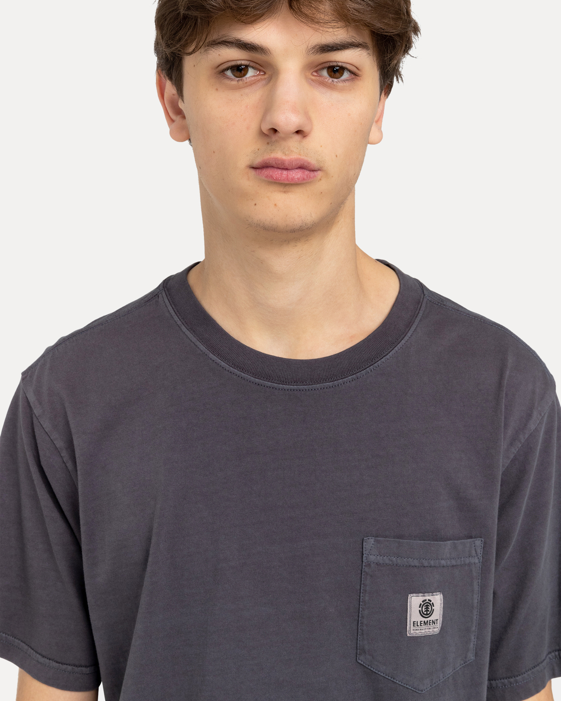 Футболка BASIC Pocket PGMNT (M (48); off black; Мужской)