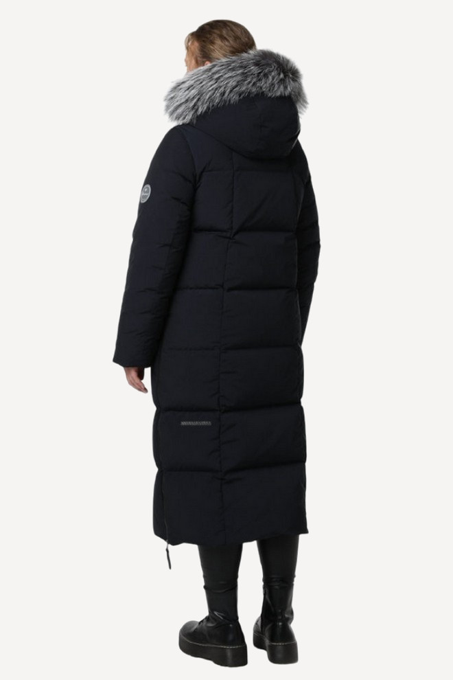 Пальто пуховое Сортавала Nordic Goose (Женский; 50; Темно-Синий без*Меха)
