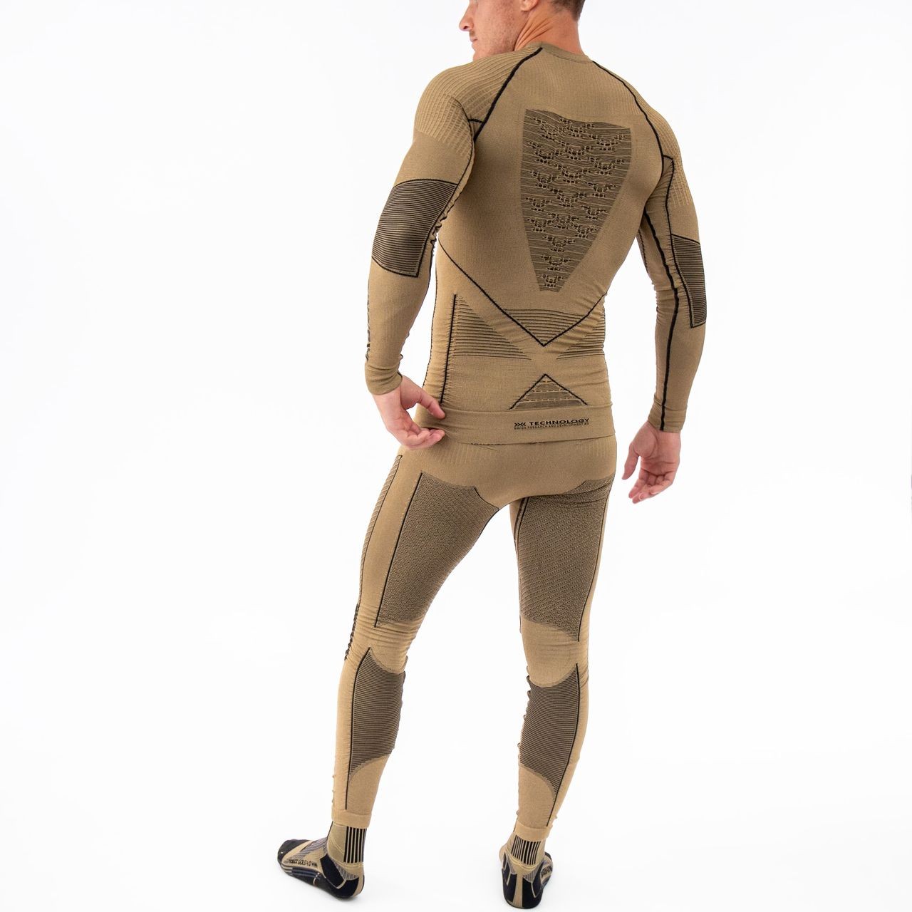 Т/Б Верх X-Bionic Radiactor 4.0 Shirt LG SL Men (XXL; S001 Gold/Black)