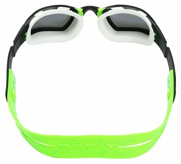 Очки для плавания Ninja (зеркальные линзы; black/lime)