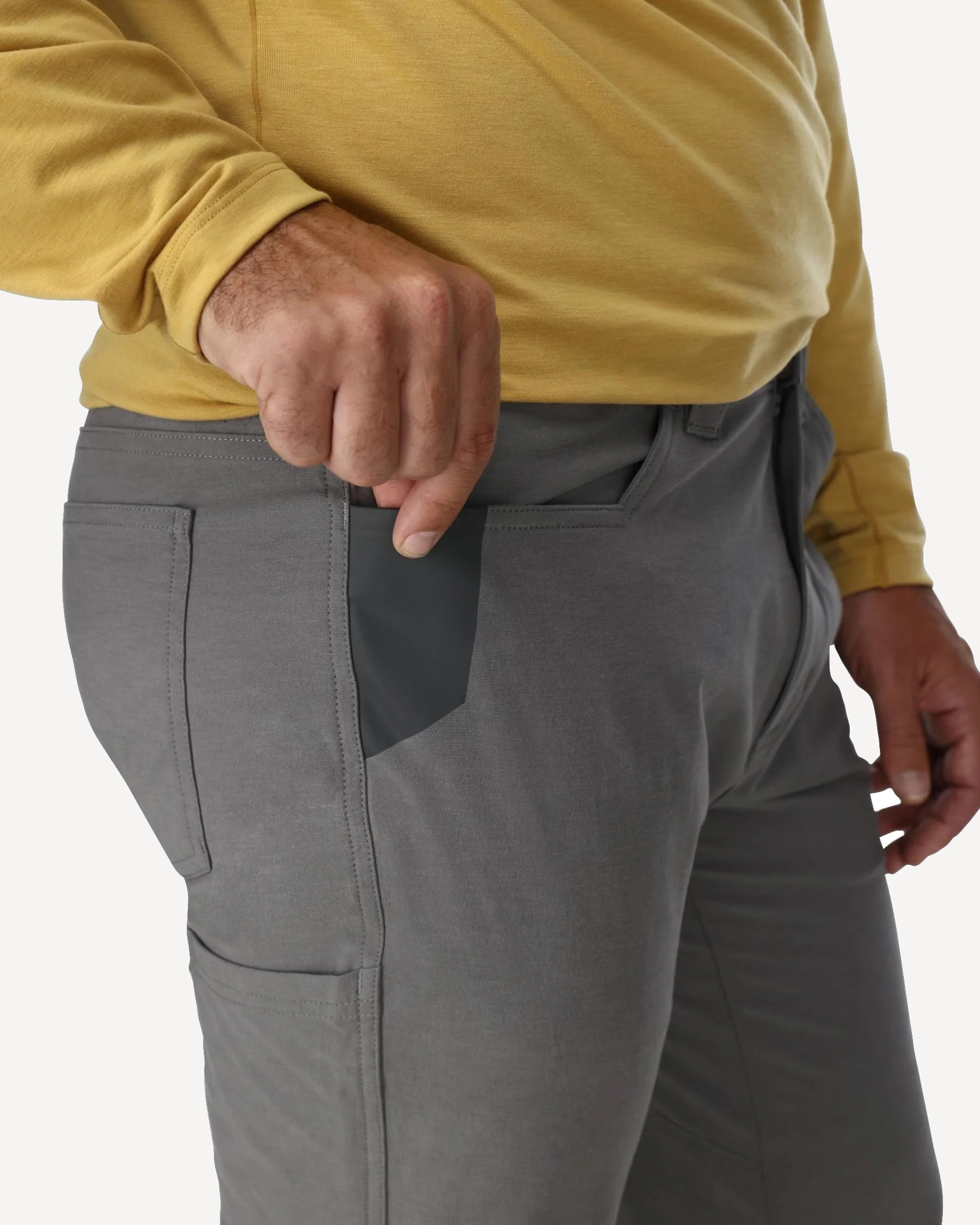 Брюки Simms Challenger Pants (Мужской; S_32W; Steel)