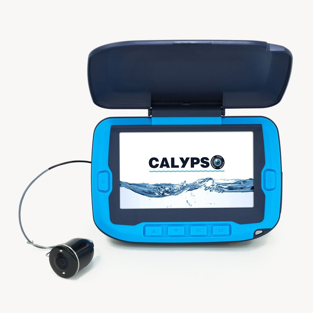 Подводная видеокамера CALYPSO UVS-02 PLUS (Голубой/Синий; LCD 4,3"(960х480))