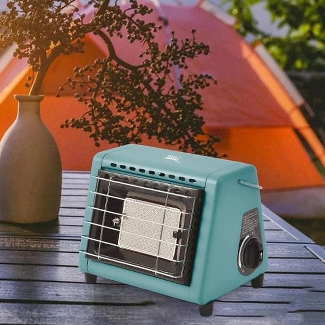 Газовый МФУ BRS-H23 1.5кВт Керамика (Зеленый, 21х17,5х18см)