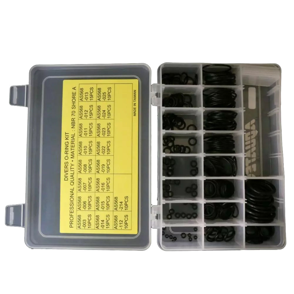 Набор O-Ring, 200 шт, в боксе (резина) Набор O-Ring, 200 шт, в боксе (резина)