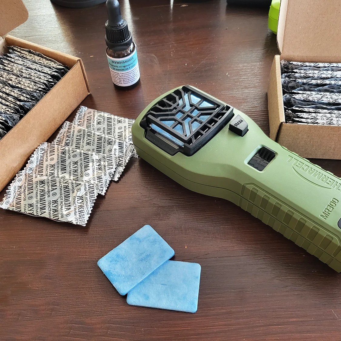 Пластины от комаров Жужимима 30 (Бирюзовый, 30шт)