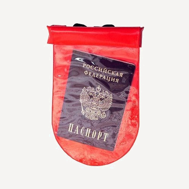 Гермочехол для смартфона BTrace ПВХ 27*12см (Красный)