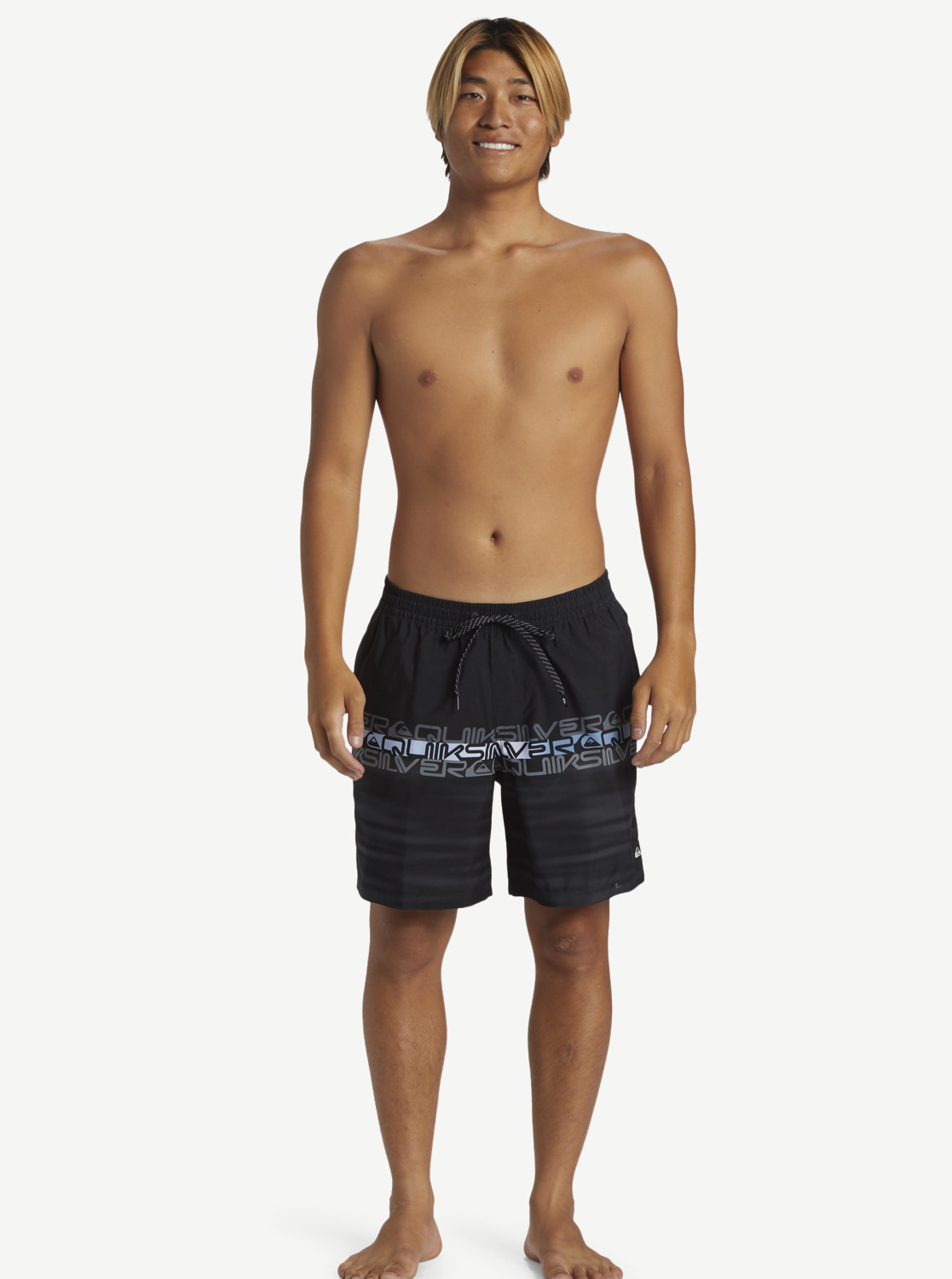Шорты для плавания Everyday Wordblock Volley 17'' (Мужской; S (46); Black)