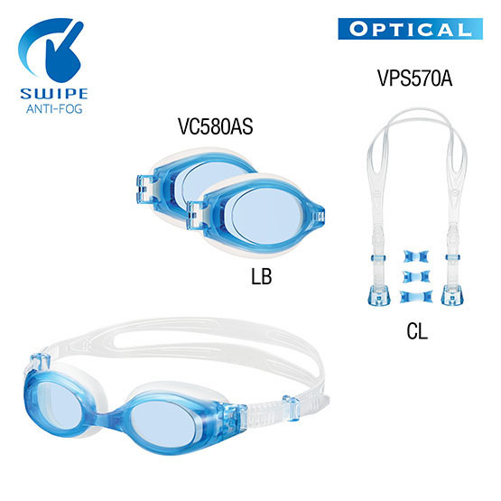 Линза для очков V-580ASA Platina Swipe (-6.5; LB)